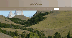 Desktop Screenshot of estancialaquinta.com.ar